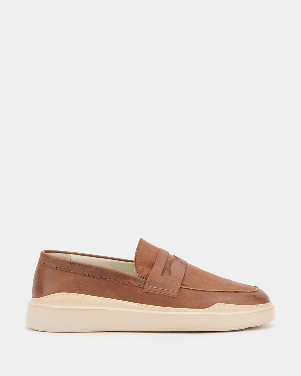 MOCASSINO UOMO SANTORINI - MARRONE