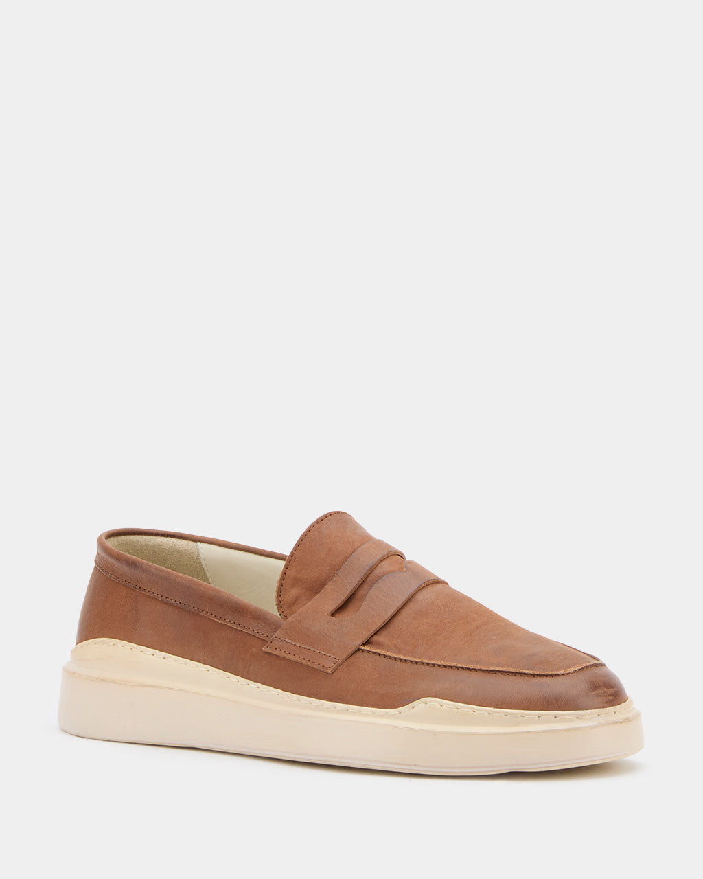MOCASSINO UOMO SANTORINI - MARRONE