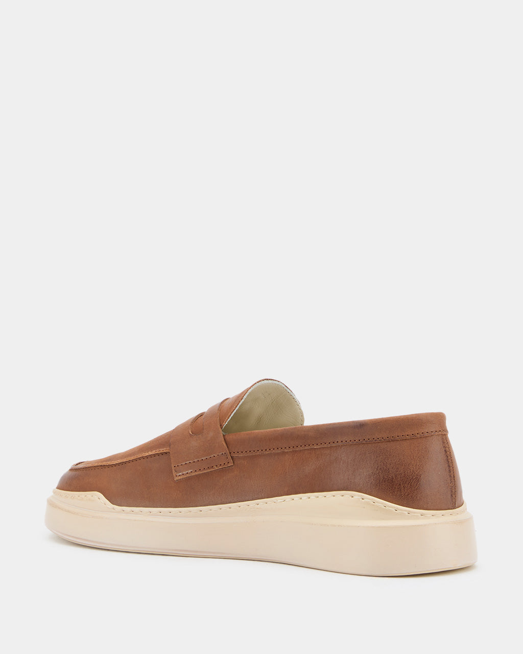 MOCASSINO UOMO SANTORINI - MARRONE
