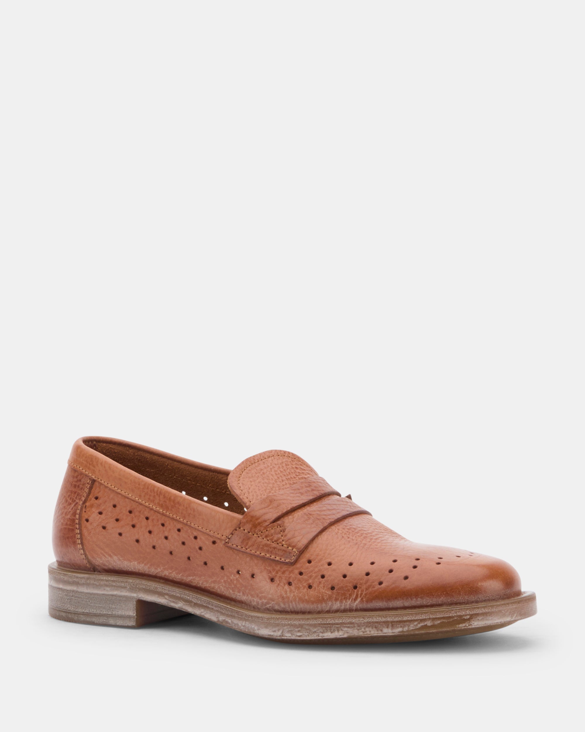 MOCASSINO DONNA OFFICE - MARRONE