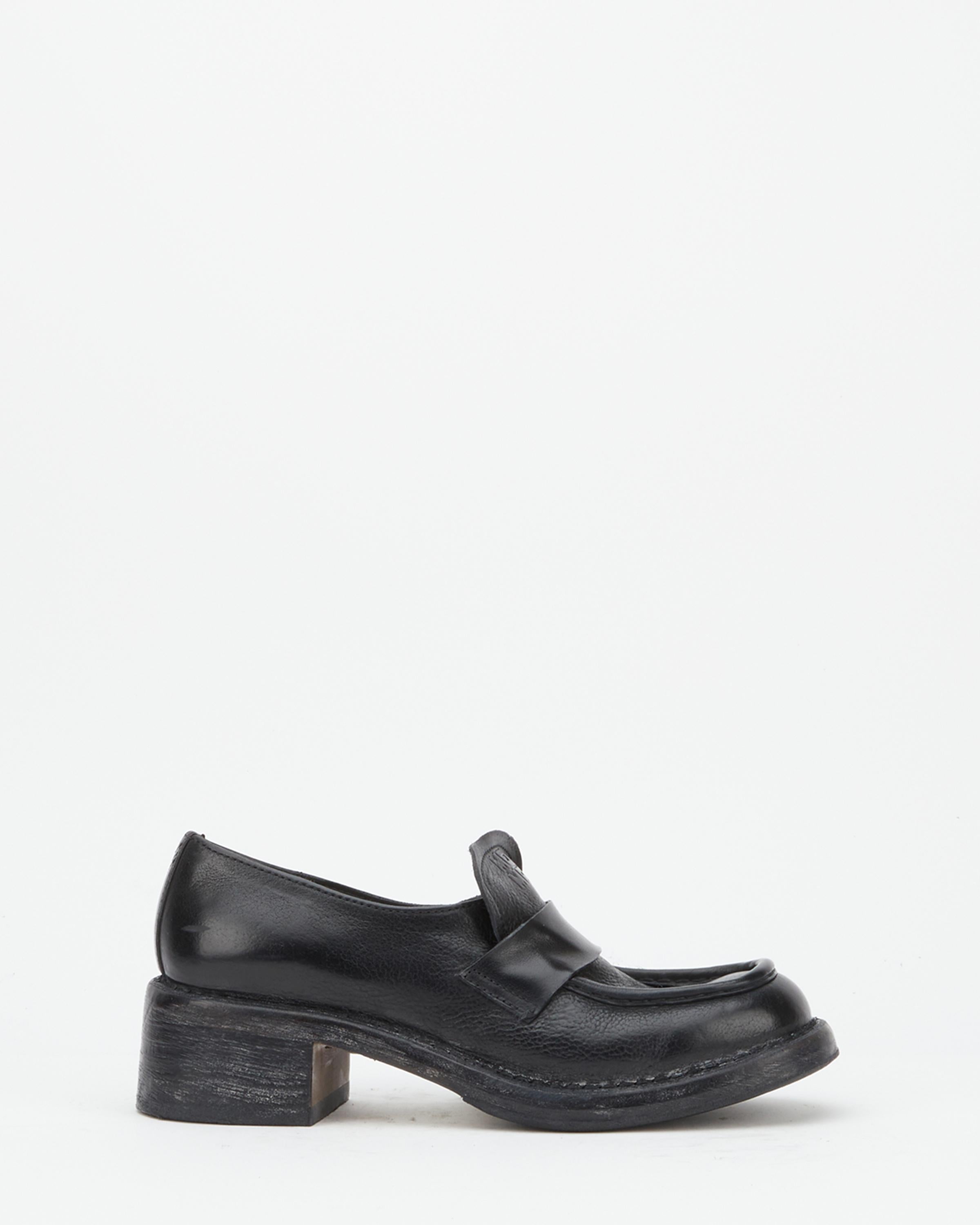 MOCASSINO DONNA CUSNA - NERO