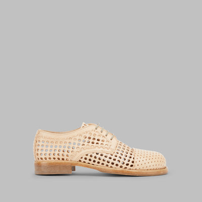 WOMAN LACE-UP LEIDA - BEIGE