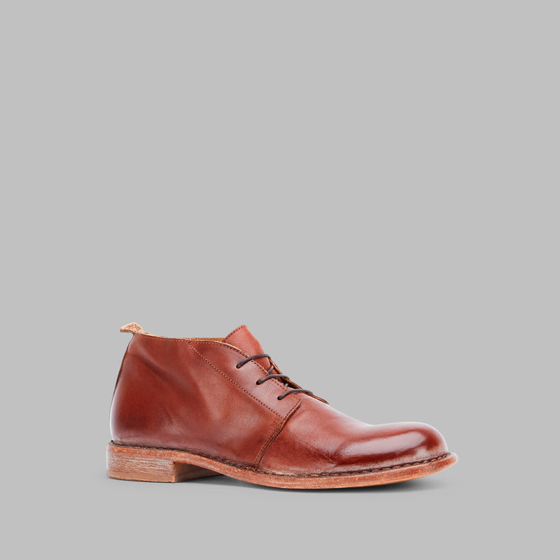 MALE ANKLE BOOT - BROWN